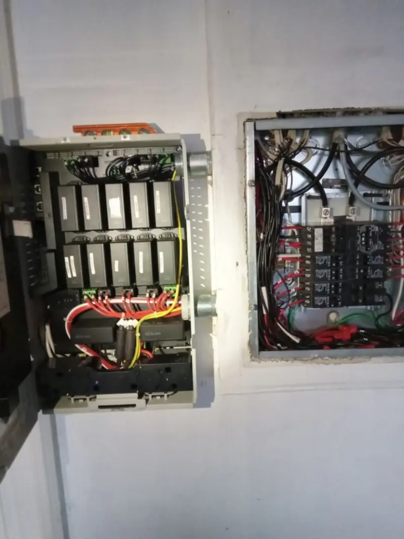Electrical panel upgrade completed for Electrical Inspection in Plainville
